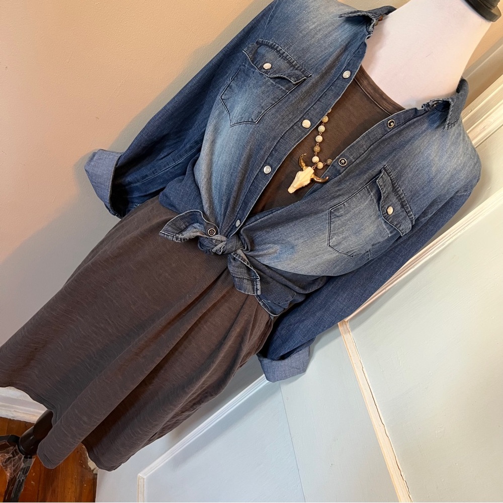 Chambray Denim Shirt